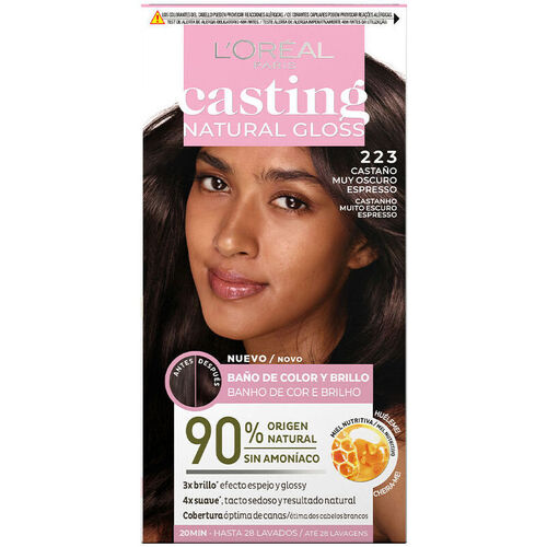 L'oréal - Casting Natural Gloss 223-castaño Muy Oscuro Espresso