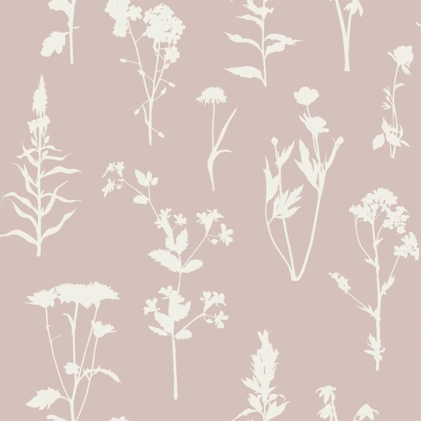 Estahome Veldbloemen Behang I - 0,53 x 10,05 m - Beige