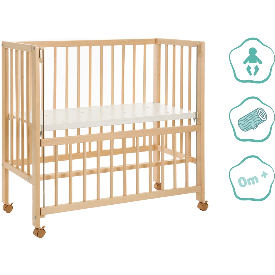 fillikid Beistellbett Cocon Natur