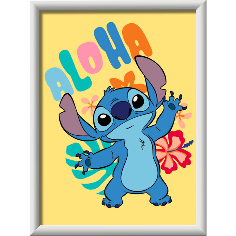 Ravensburger CreArt Schilderen op nummer aloha Stitch