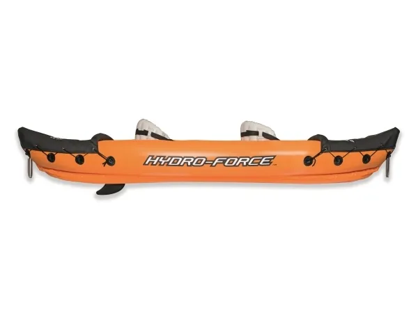 Bestway 65077, Oppustelig kajak, 2 person(er), 160 kg, Blå, Grå, Vinyl, Kasse