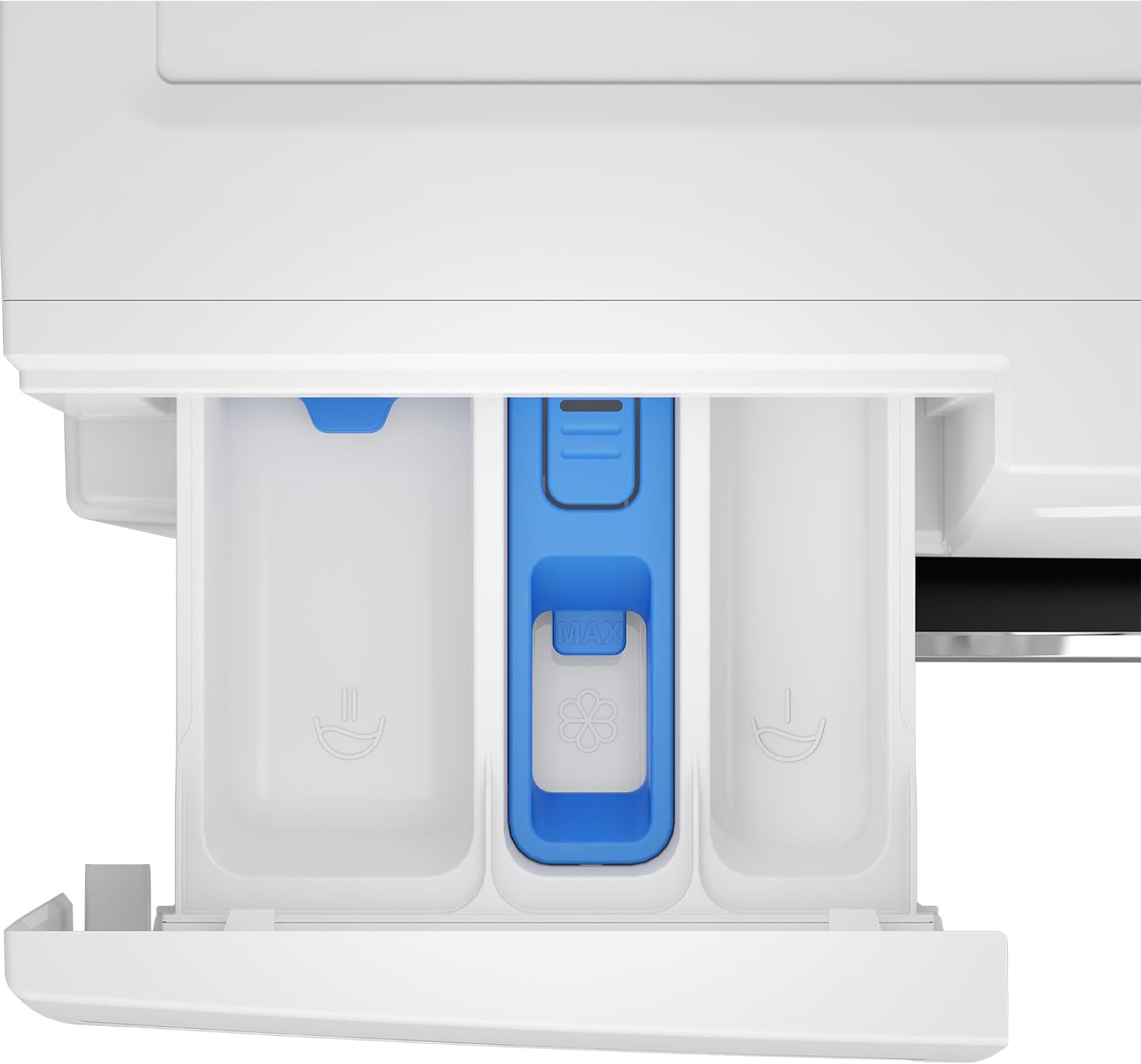 Beko B3WFU59415W2 b300 Waschvollautomat, 9 kg, Waschmaschine, Restzeitanzeige, 1400 U/min, Dampffunktion, AddXtra-Nachlegefunktion, Bluetooth, StainExpert, Hygiene+ allergikergeeignet, Weiß