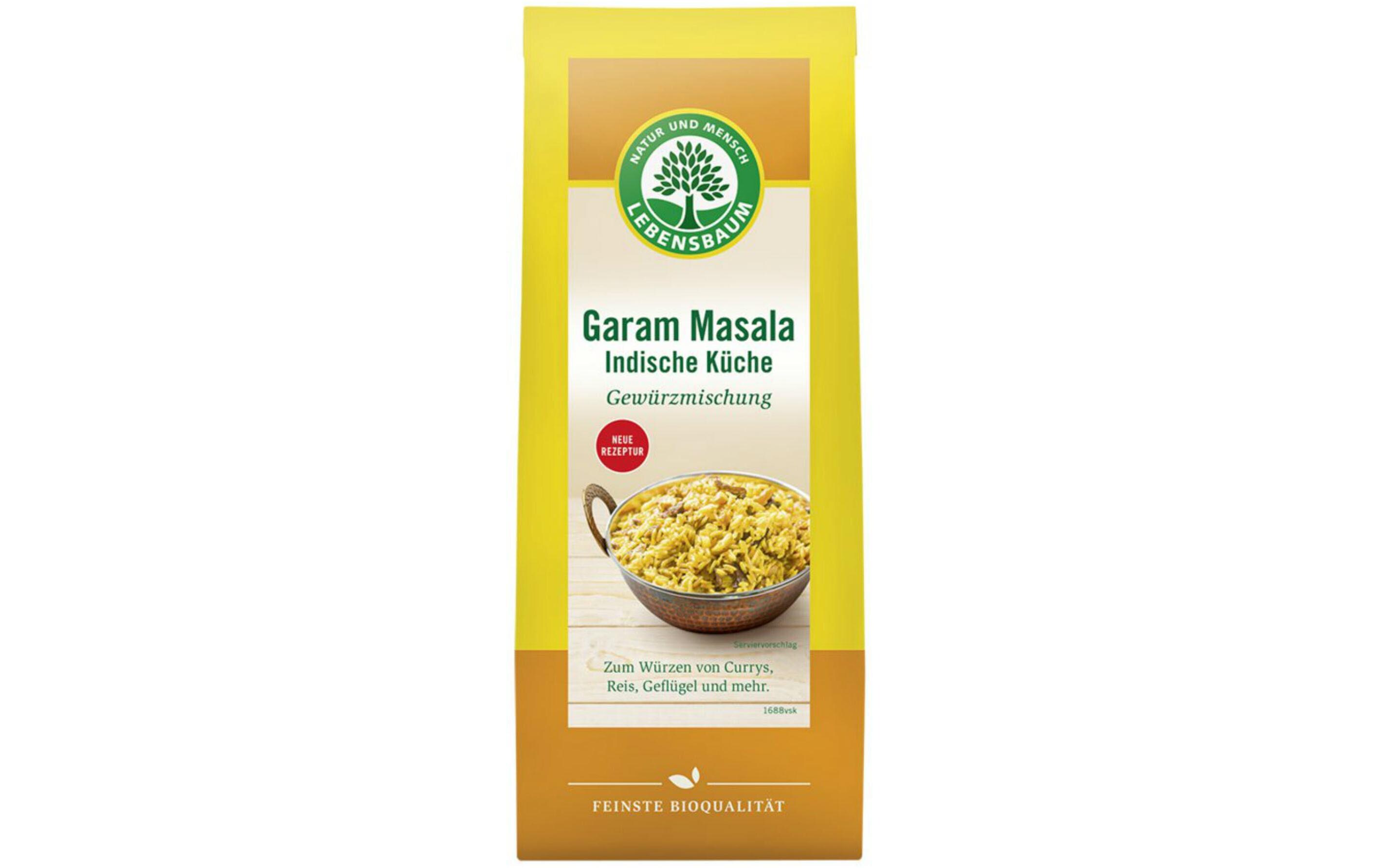 Gewürz Mischung Garam Masala 40 gBio-Gewürzmischung für indische Gerichte