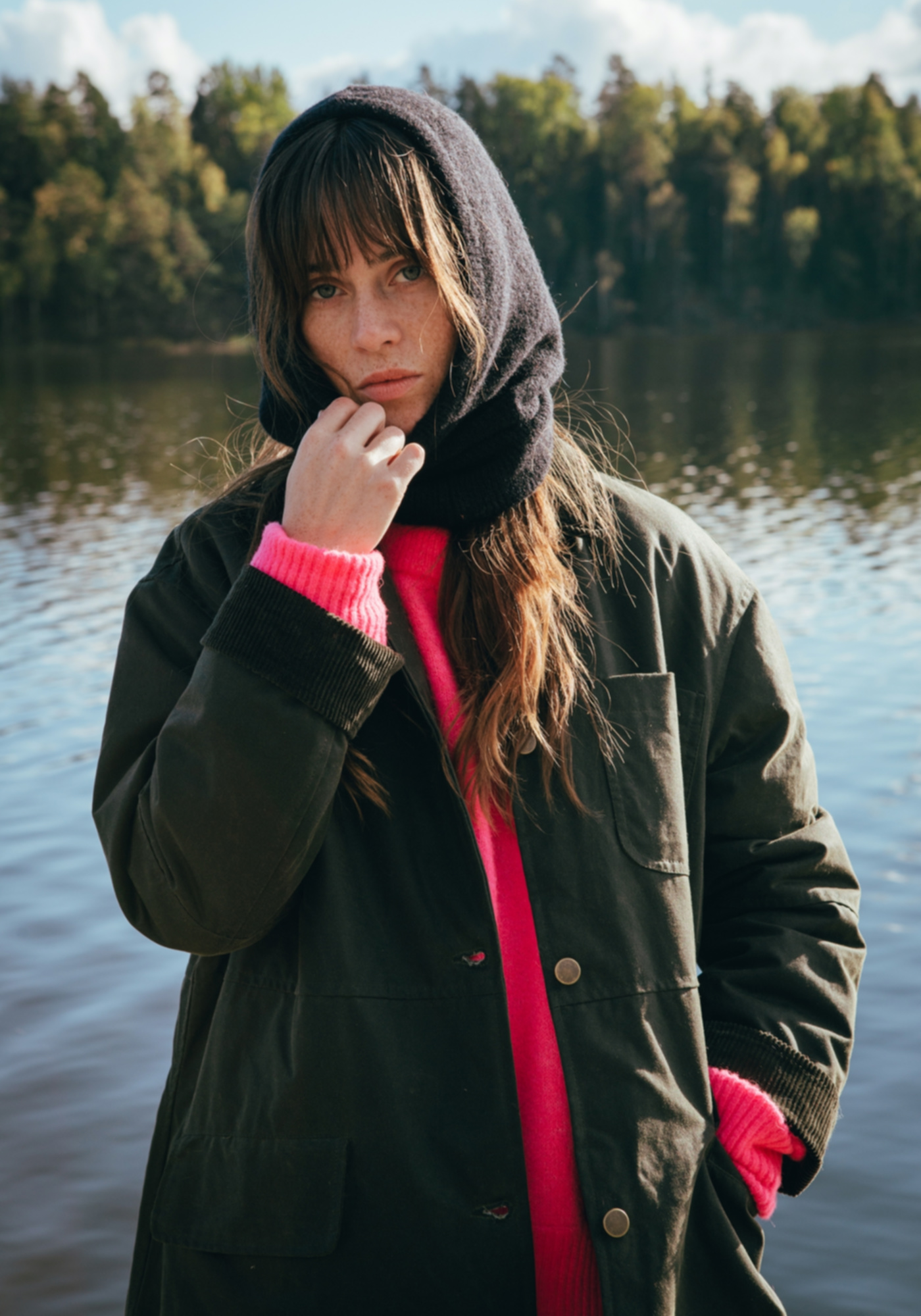 Brixtol Textiles Jacke Joan Jett Padded Brown
