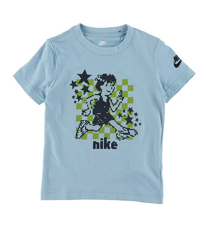 Nike T-Shirt - Ocean Bliss m. Pixeliert Print