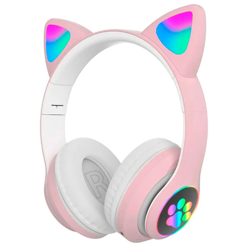 Fones de ouvido Bluetooth 5.0 Klack com orelhas de gato