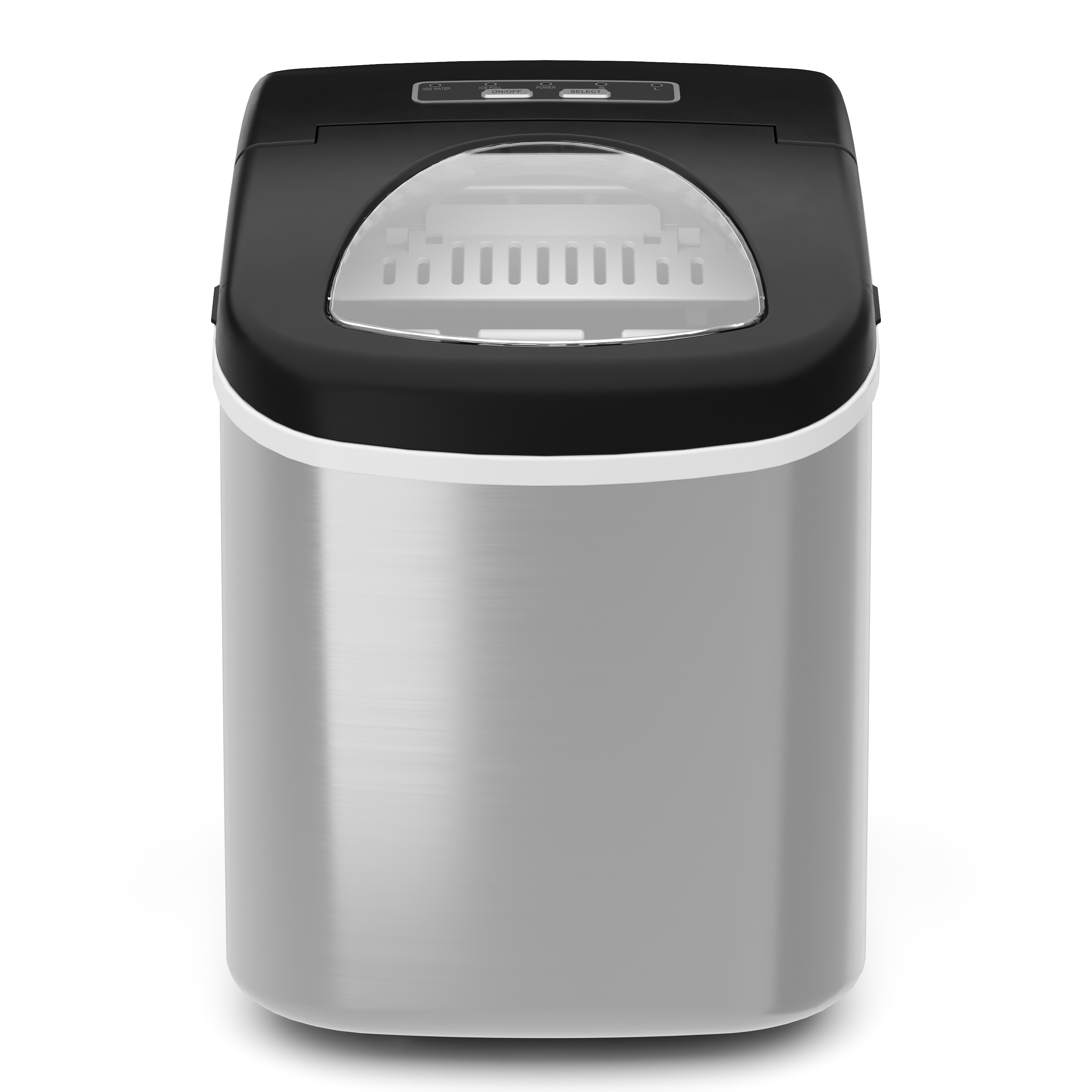 Eiswürfelmaschine Edelstahl 1.2L - 12 kg / 24 h