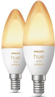 Philips Hue - Kaarslamp - 2-pack - E14 - Slimme Verlichting