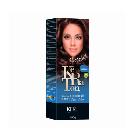 Kert Keraton Banho de Brilho Chocolate 100g
