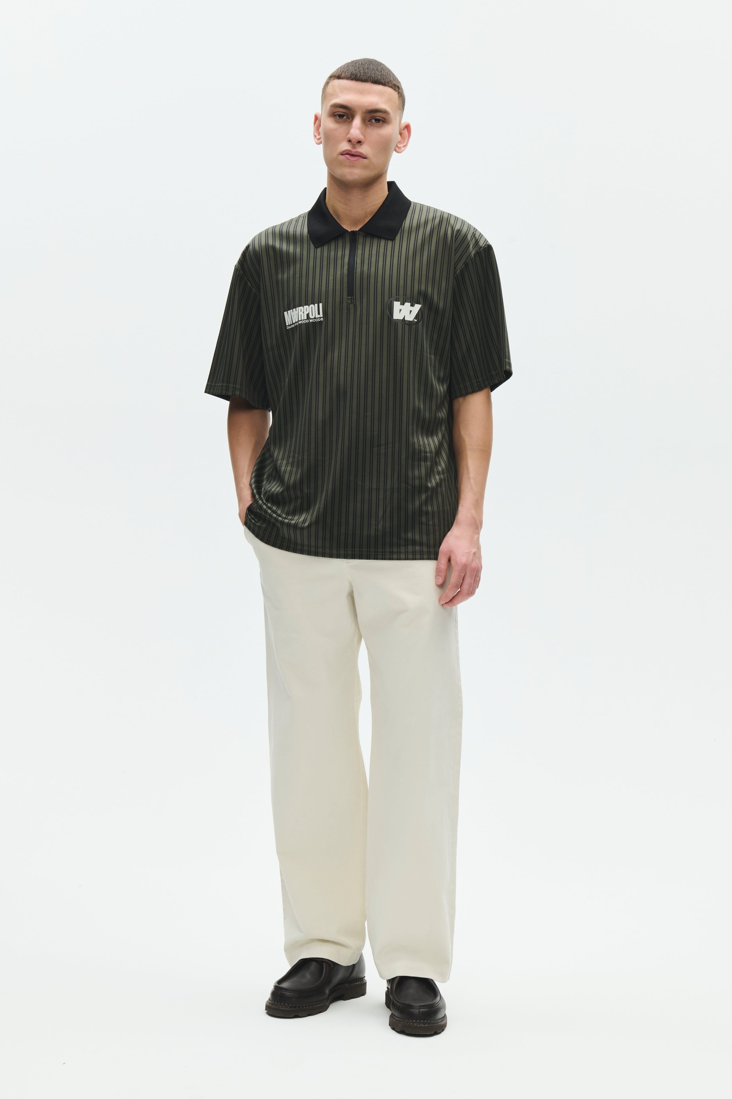 DOUBLE A BY W.W. MEN WWLama Poloshirt