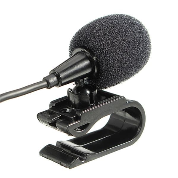 Mono-mikrofon med klips og 3,5 mm-stik