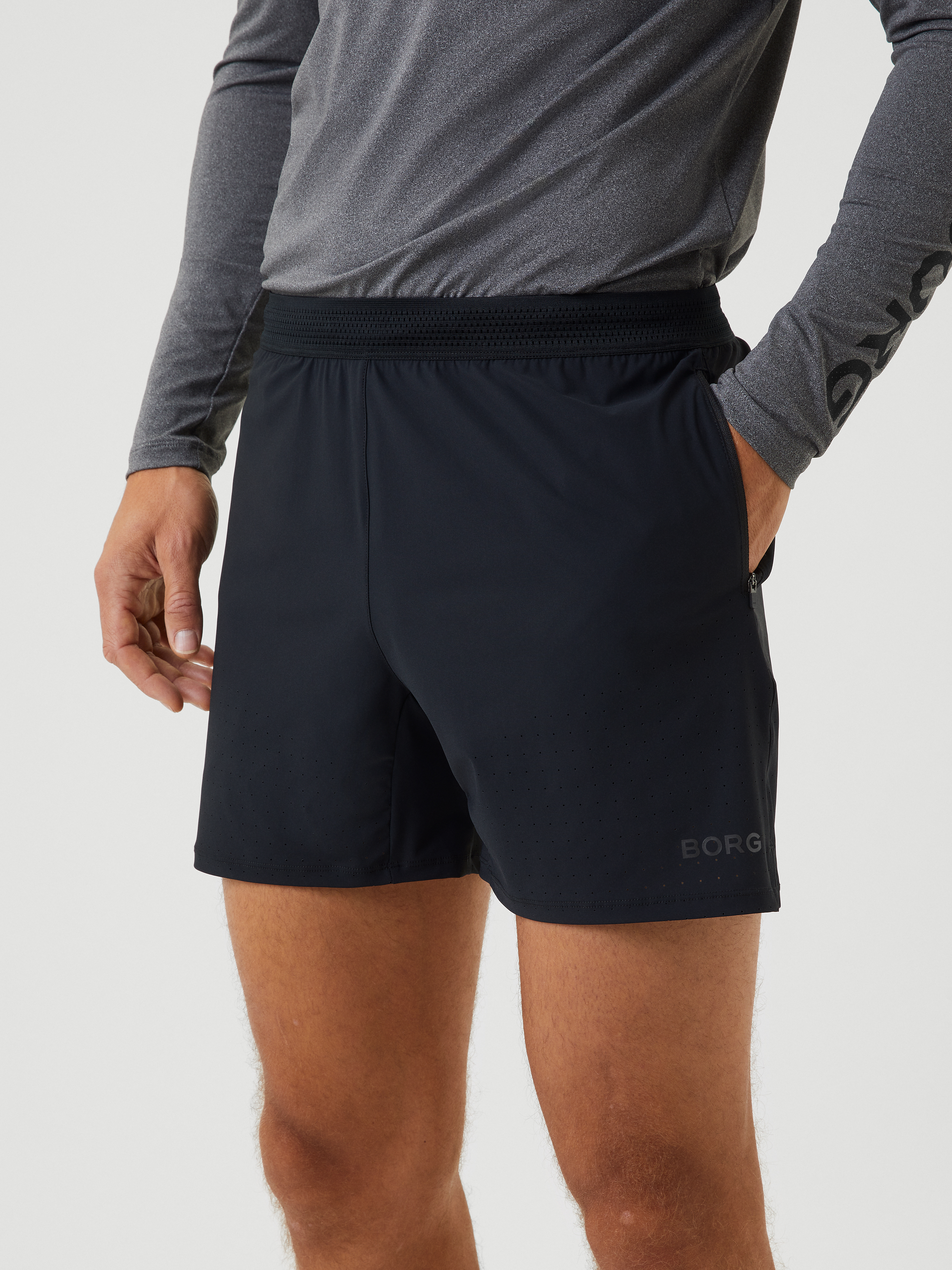 Borg Tech Shorts Herre Black Beauty