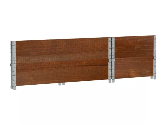 Jardinière bac lit surélevé bois marron 100 x 50 x 41 cm 02_0037283