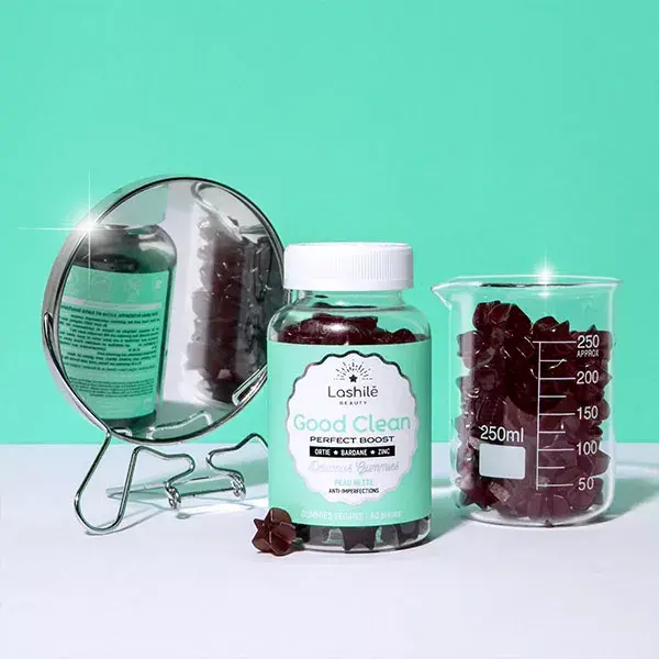 Lashilé Beauty Good Clean Perfect Boost Peau Nette 60 gummies