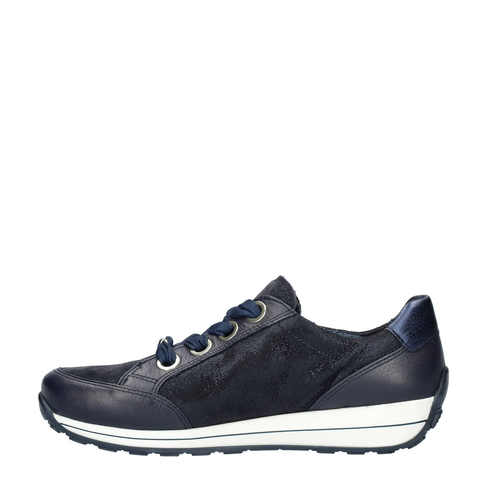 Ara Osaka  leren veterschoenen blauw