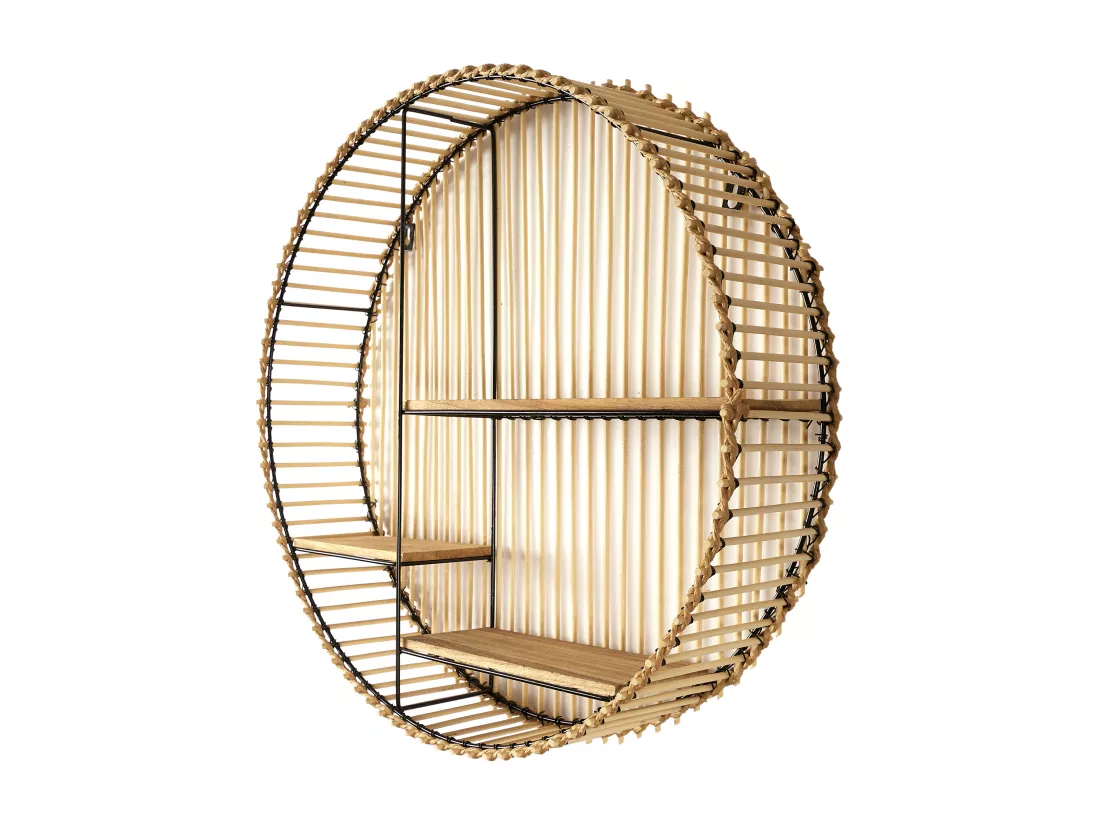 Étagère Murale Ronde Déco 