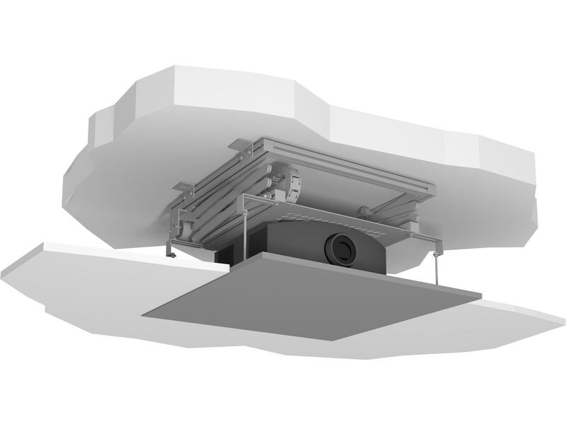 Celexon Deckenhalterung PL1000 Plus Grau ausfahrbar bis 96cm