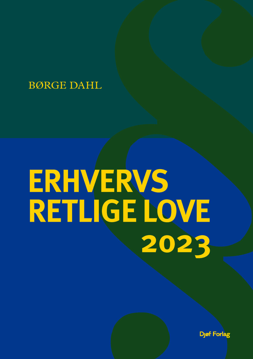 Erhvervsretlige Love 2023 - Børge Dahl - Bog