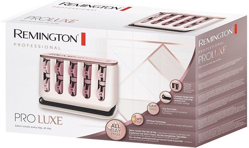 Remington - Proluxe H9100 - Verwarmde Rollers - Zwart - Innovatieve Styling