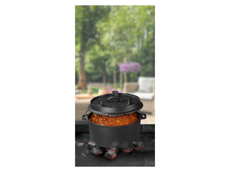 Gietijzeren BBQ pan