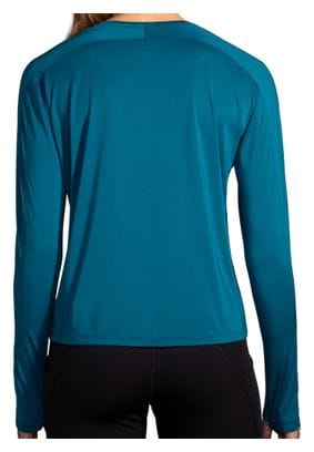 Maillot manches courtes Brooks Sprint Free 2.0 Bleu Femme