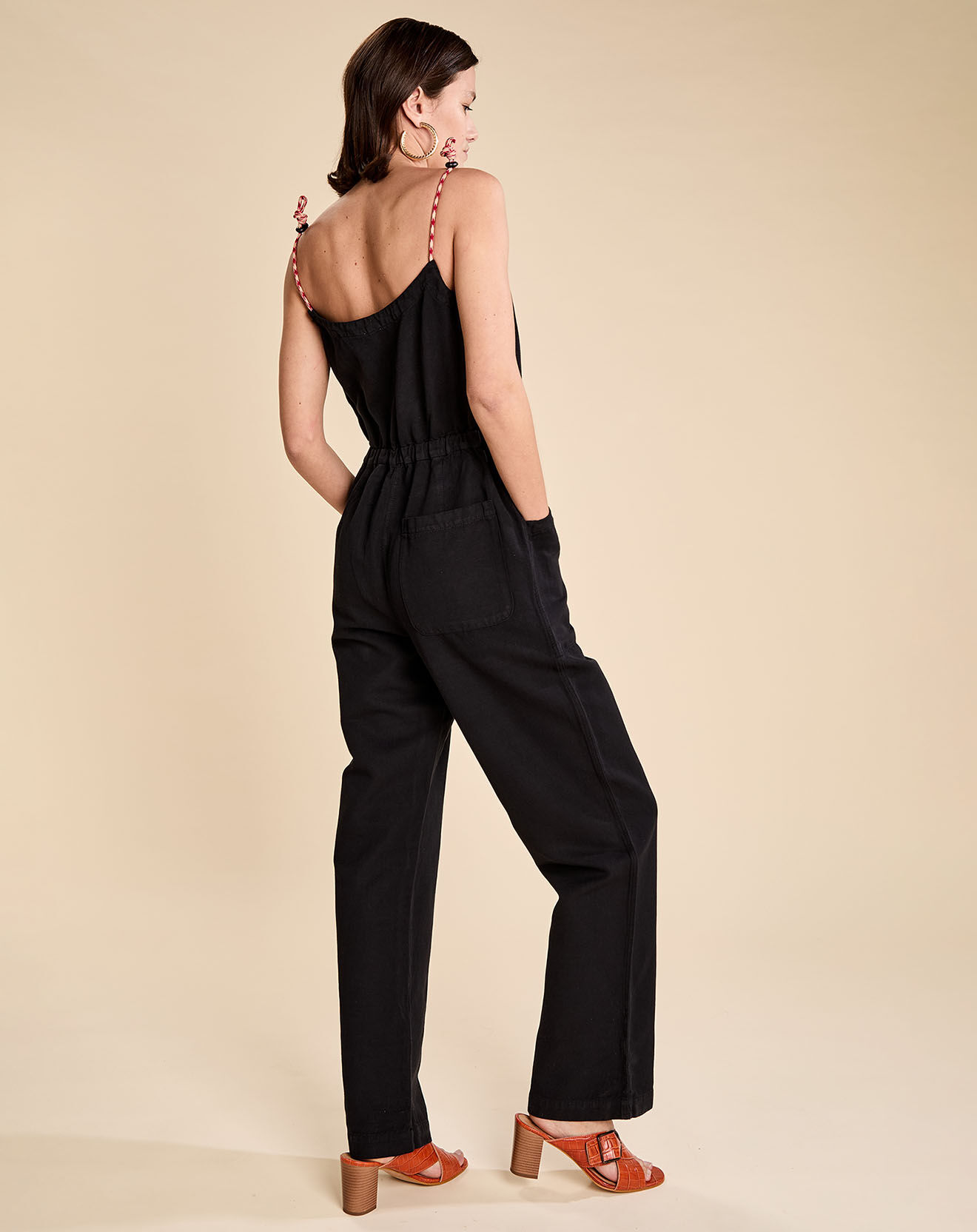 Bellerose Combinaison en Coton & Lin Lima  noire