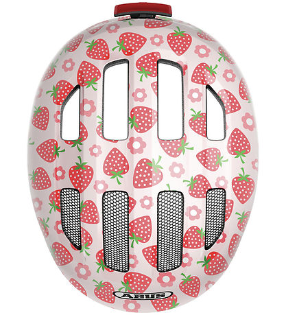 Abus Cykelhjelm - Smiley 3.0 Led - Rose Strawberry