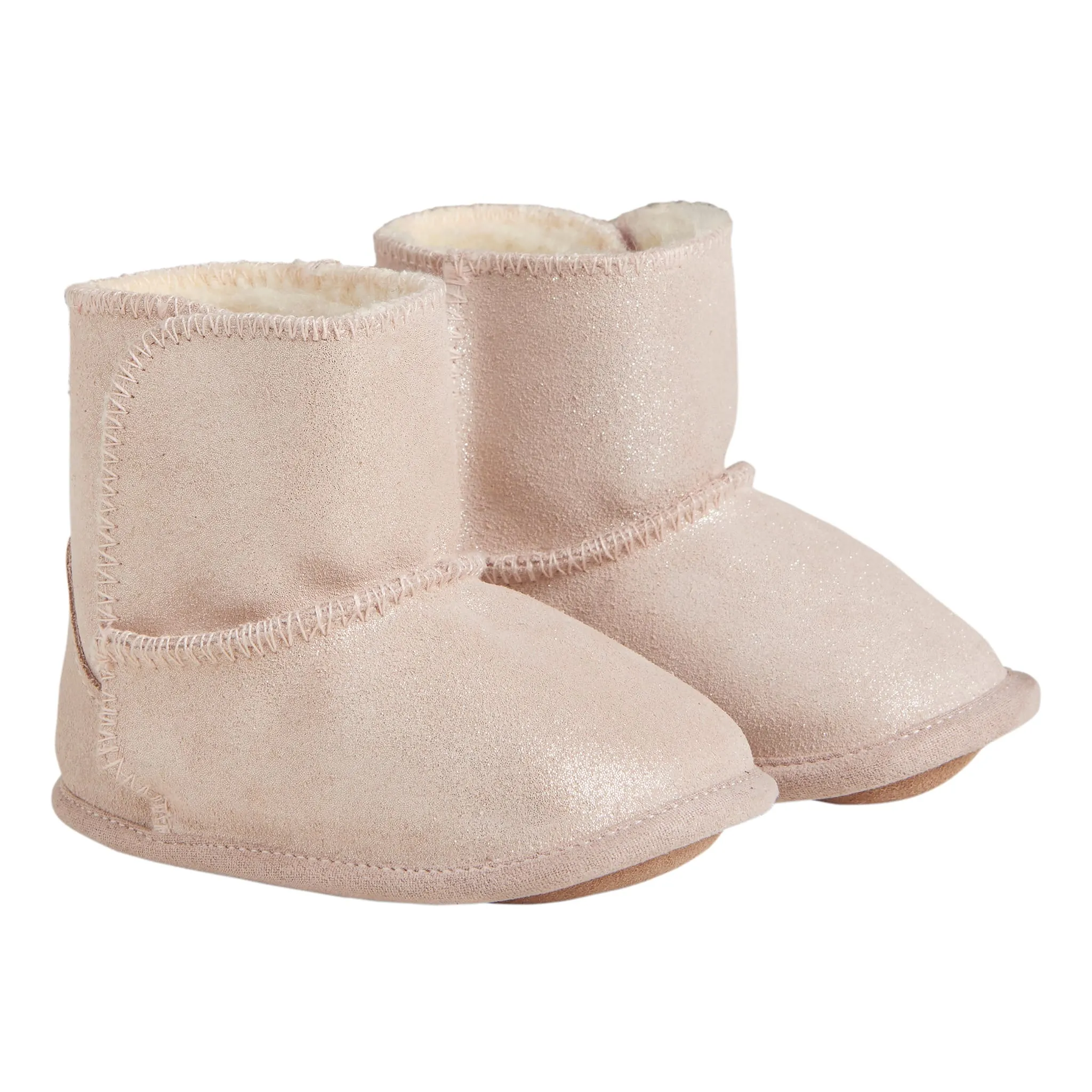 En Fant Botte Paillette Suède Pointures 18-23