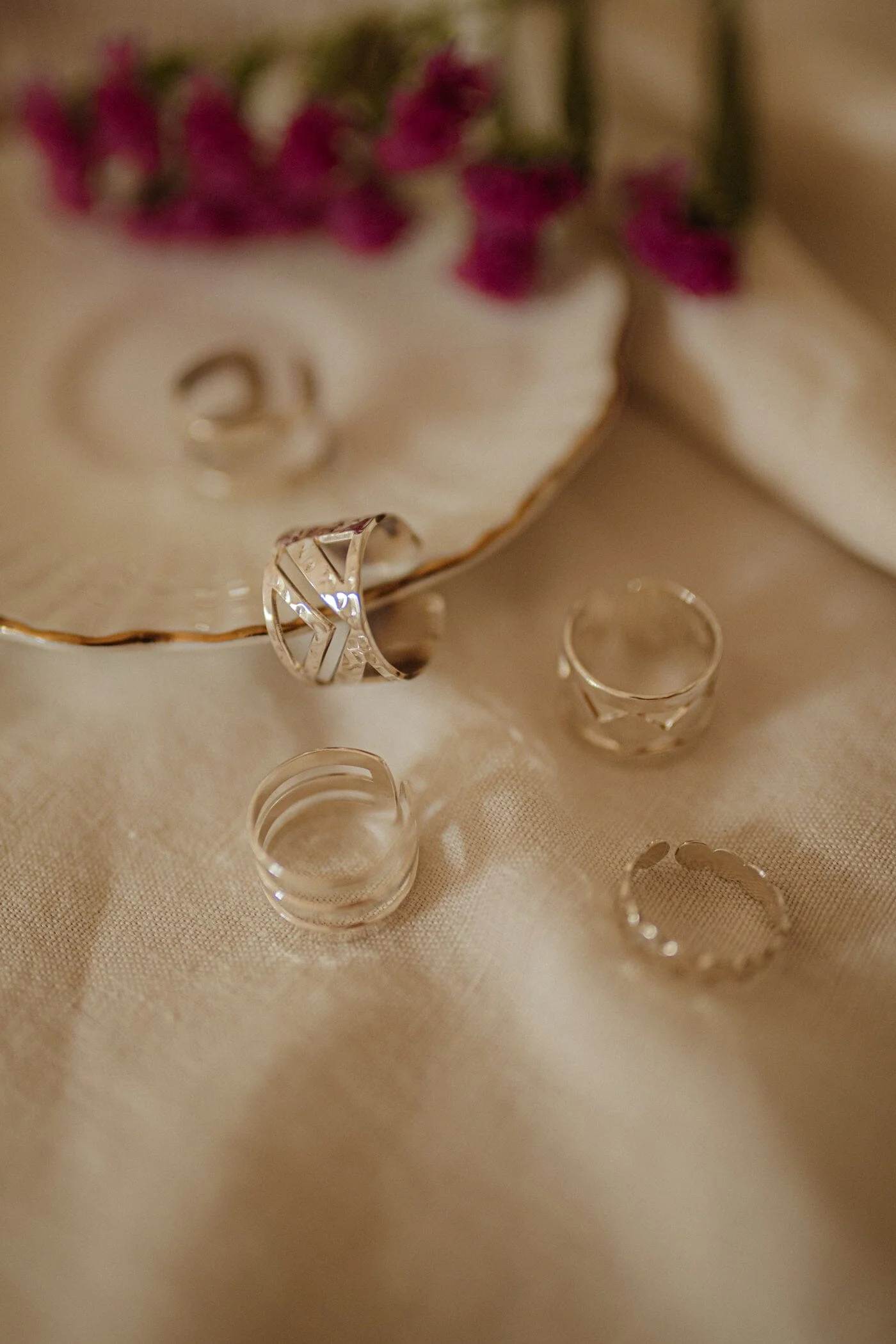 ZAK - Bague martelée argent | Argent