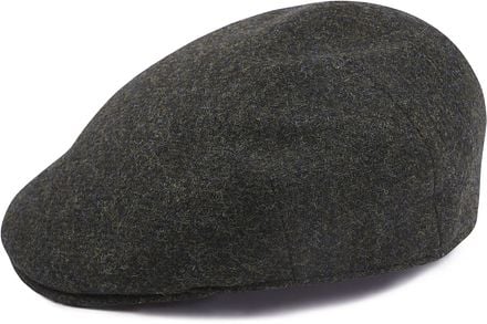 Profuomo Flat Cap Wol Donkergroen PPRC30008D-Z kopen