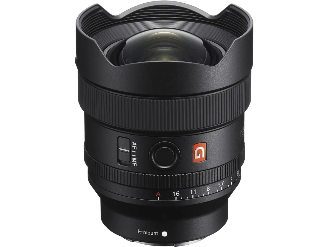 Sony G Master SEL14F18GM - Vidvinkel objektiv - 14 mm - f/1.8 FE GM - Sony E-mount - for Cinema Line; a VLOGCAM; a1; a1 II; a6700; a7 IV; a7C; a7C II; a7CR; a7R V; a7s III; a9 III