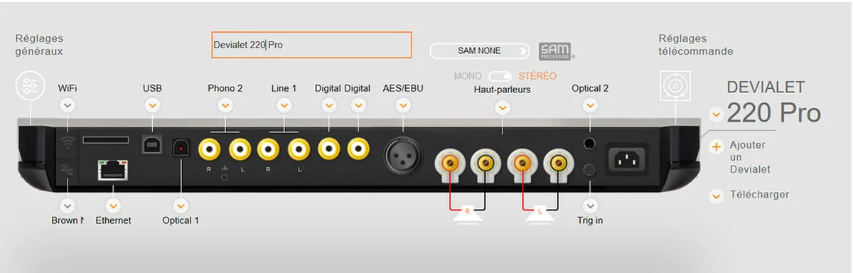 Devialet 220 Pro Amplis hi-fi stéréo