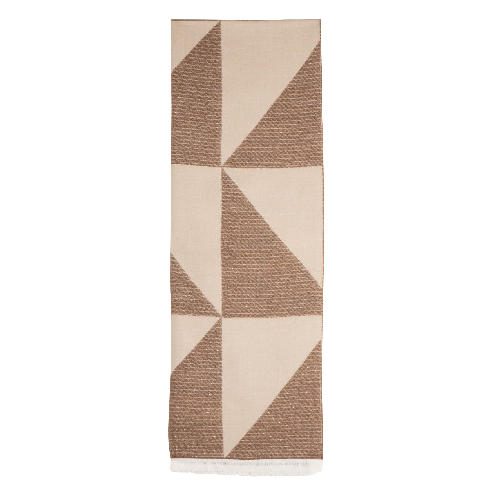 ACADE - Echarpe à motif | Beige