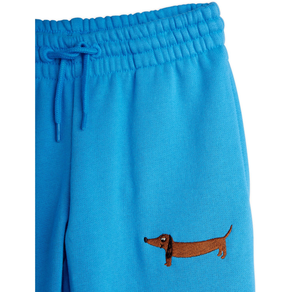 Køb Mini Rodini Blue Dog Emb Sweatpants