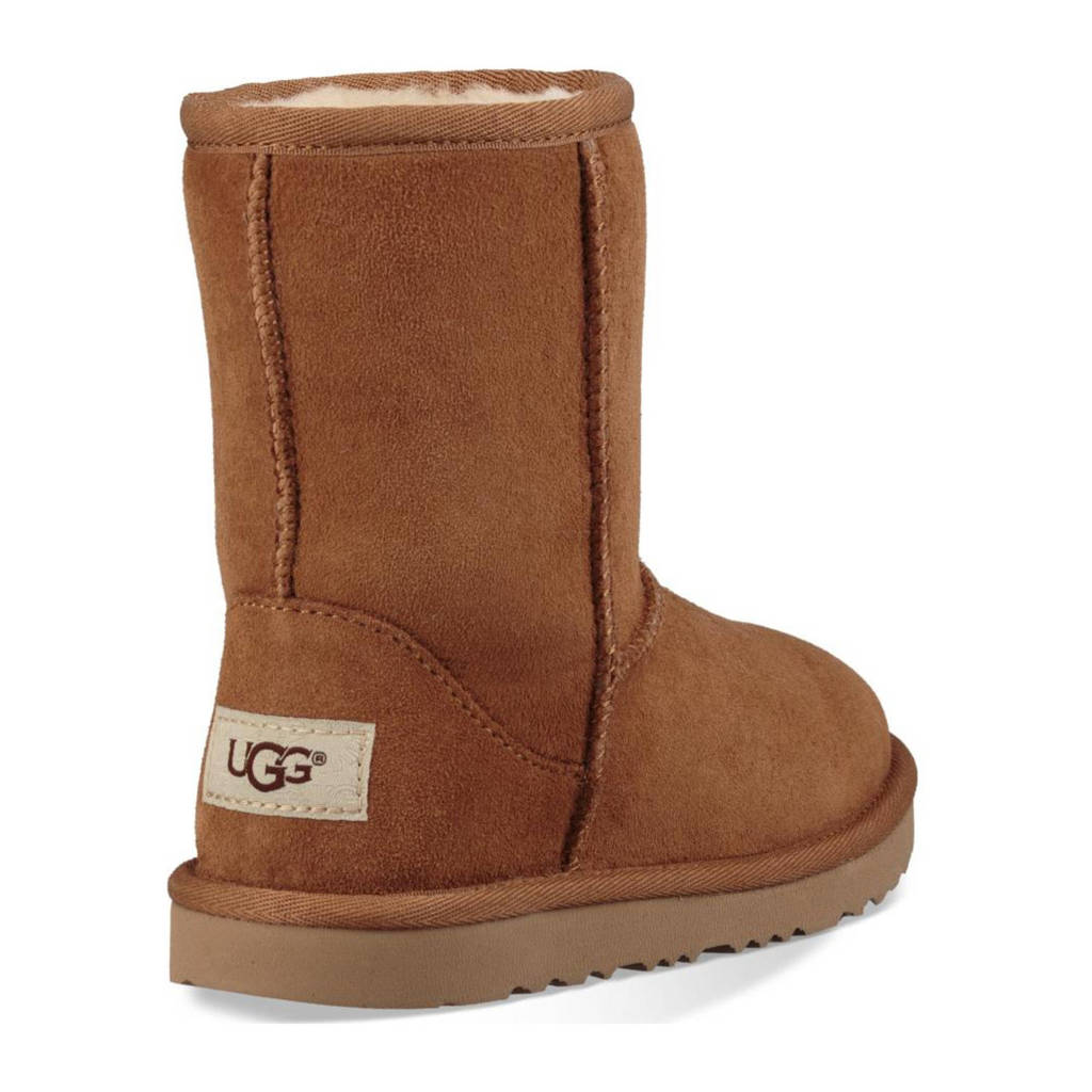 UGG Classic llsuède enkelboots camel