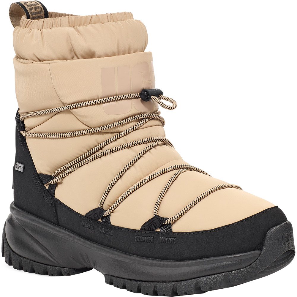 UGG Yose Puffer Mid Boots Damen mustard seed