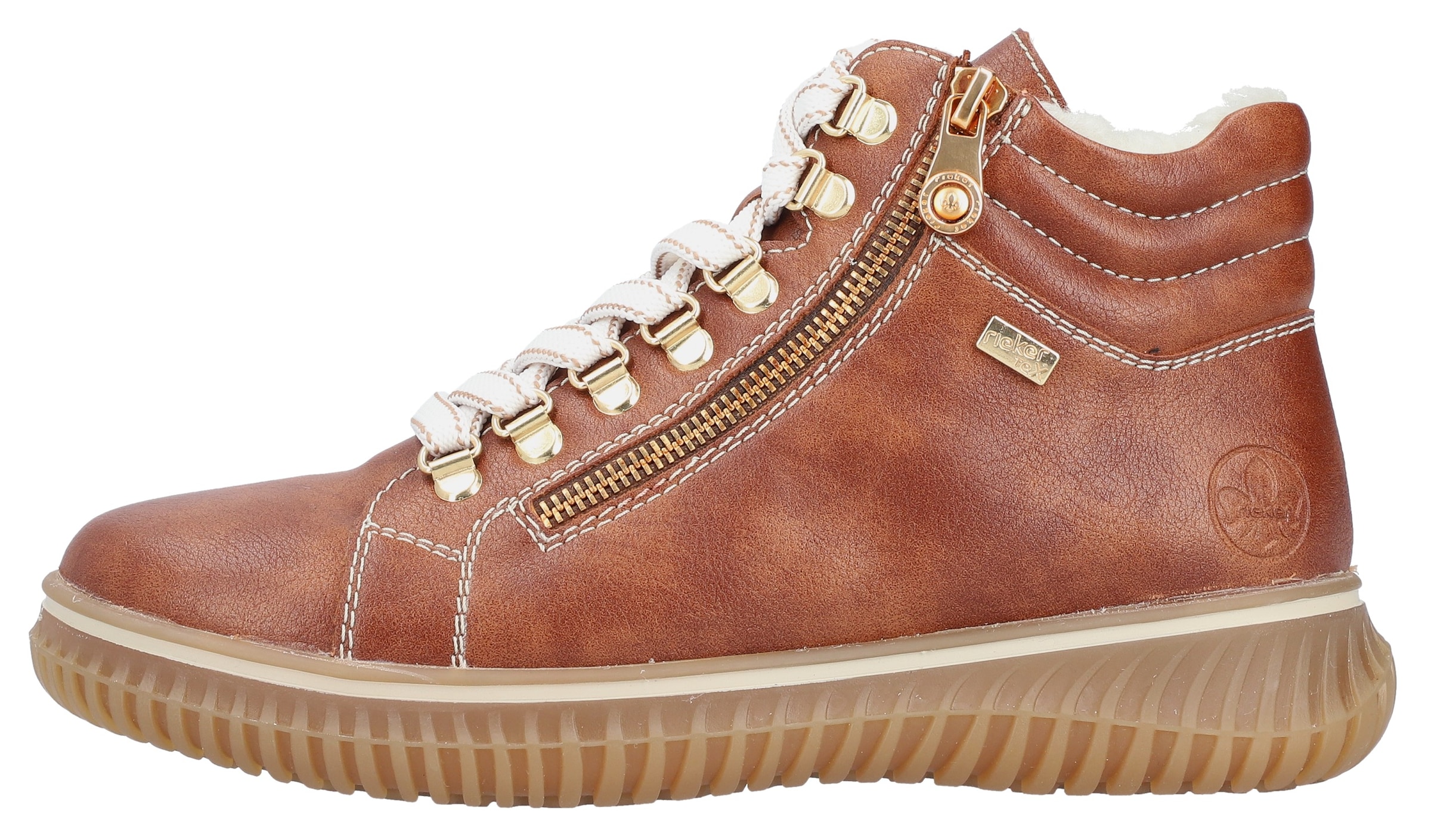 Rieker Winterboots  , Schnürboots, Stiefelette mit wasserabweisender riekerTEX-Membran