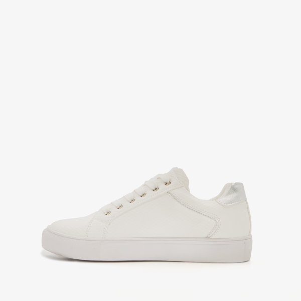 Blue Box dames sneakers wit met rits
