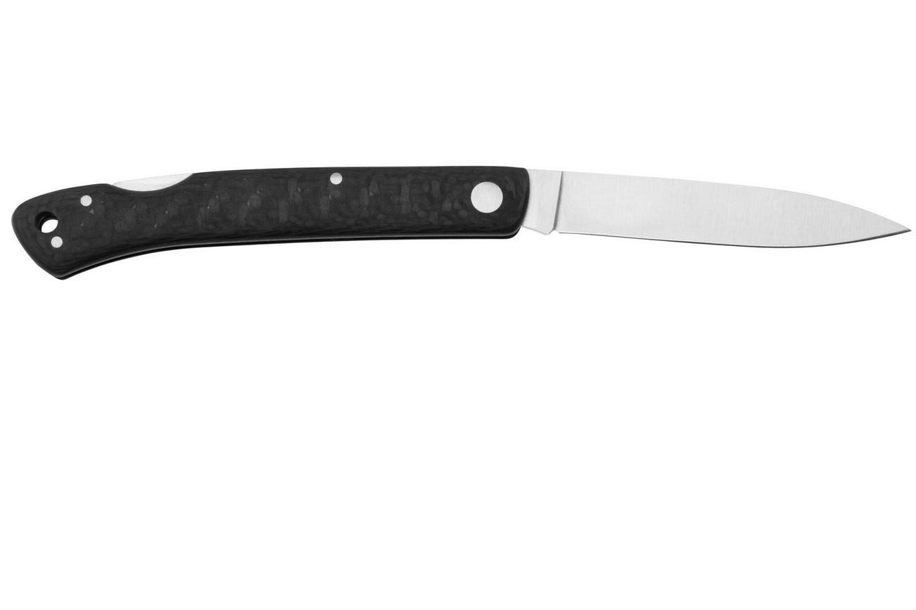 Fox Knives FX-573-CF Satin 440C, Carbon Fiber zakmes