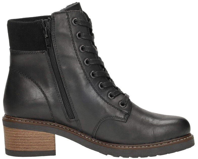 Remonte Veterschoenen Hak zwart
