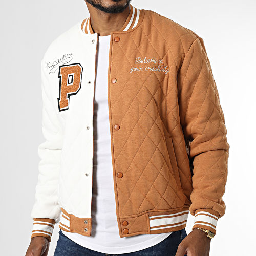 Veste Teddy 2230108 Blanc Camel