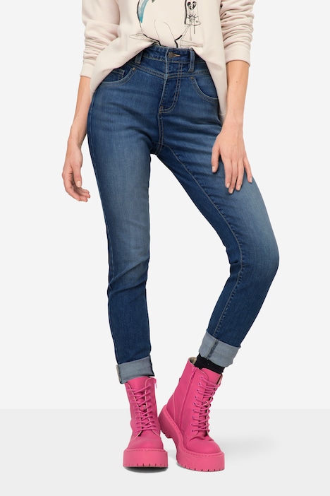 Bauch-Weg-Jeans, High Waist, 5-Pocket, Superstretch