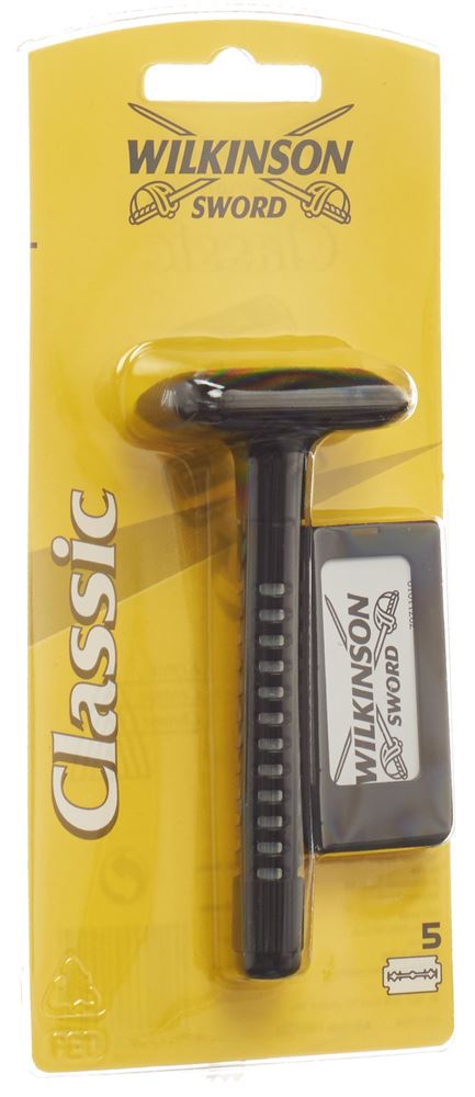 Wilkinson Classic Rasierer Doppelklingen   5 Klingen 1 Stk