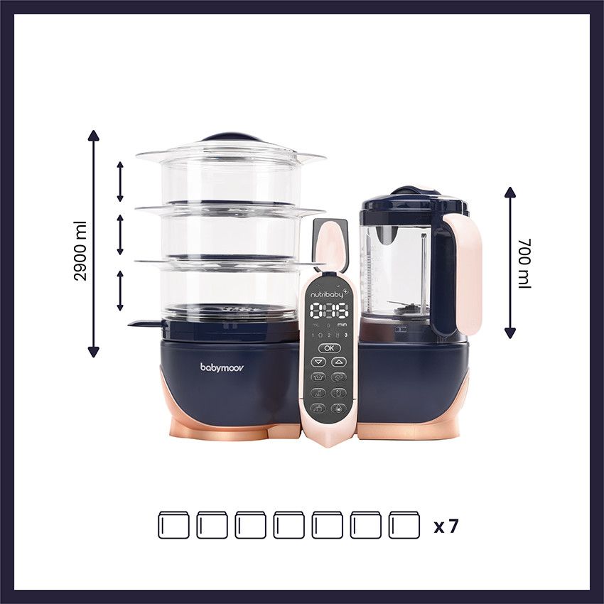 Robot multifonctions Nutribaby(+) XL - Ecru
