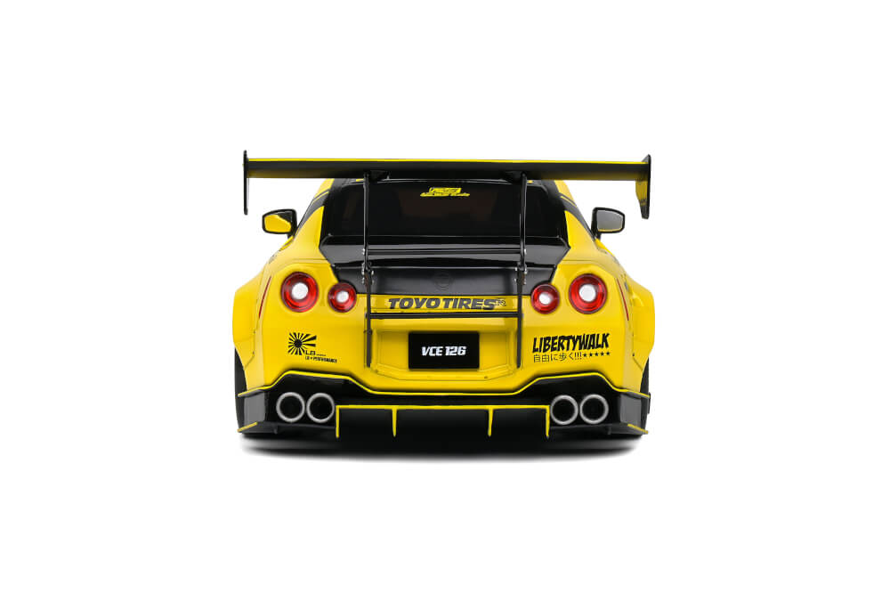 1:18 Nissan GT-R (R35) gelb