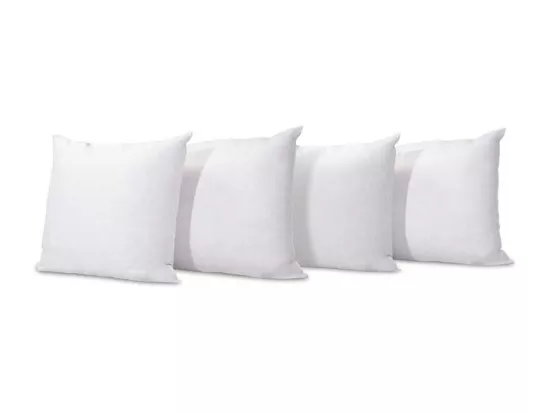 BELLECOUR LITERIE | Lot de 4 oreillers 60x60 cm CHAMBORD | Duvet & Plumes