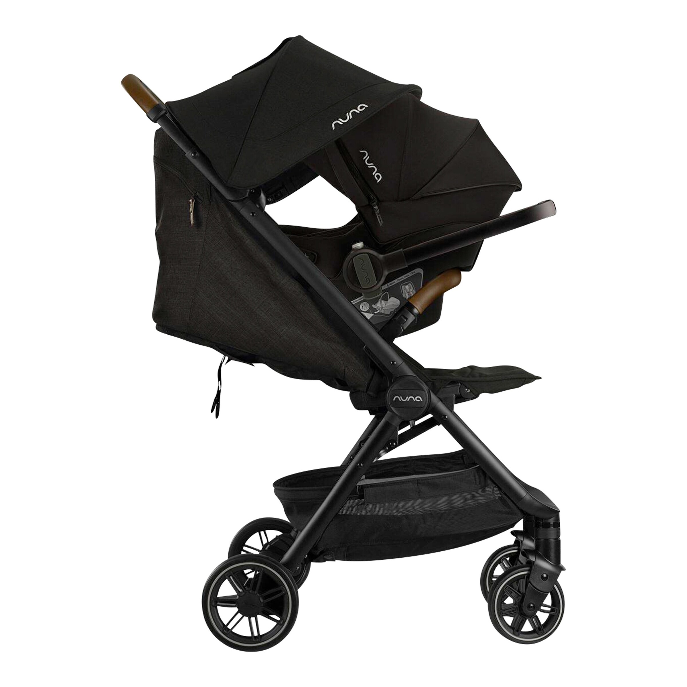 Nuna Babyschale PIPA urbn mit integrierter Isofix-Basis Caviar