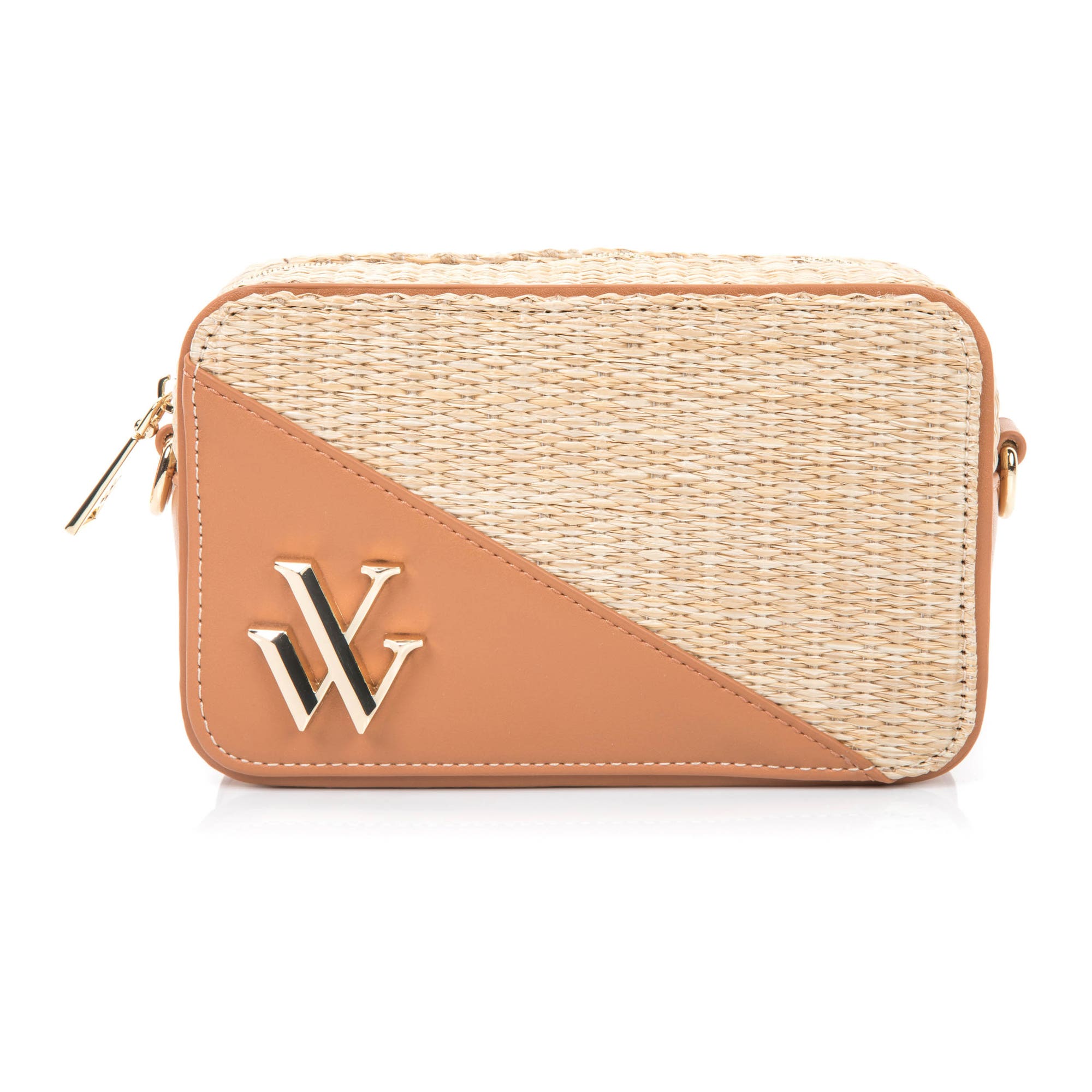 Sac bandoulière camel