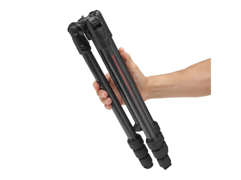Manfrotto Stativ Befree GT PRO Carbon Robustes Dreibeinstativ aus Carbon