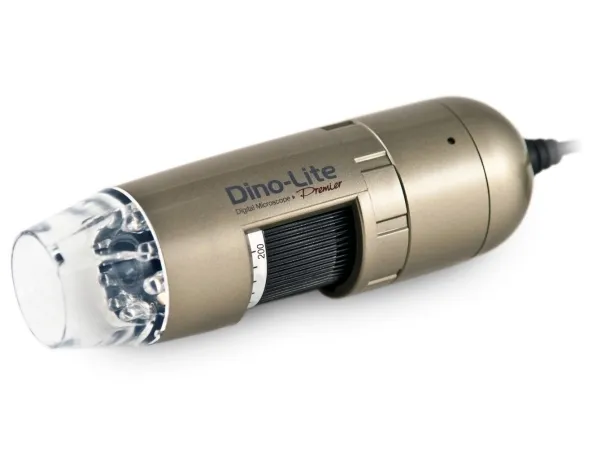 Dino-Lite AM4113T-FVW, Digitalt mikroskop, Guld, 200x, 10x, 1,3 MP, USB 2.0